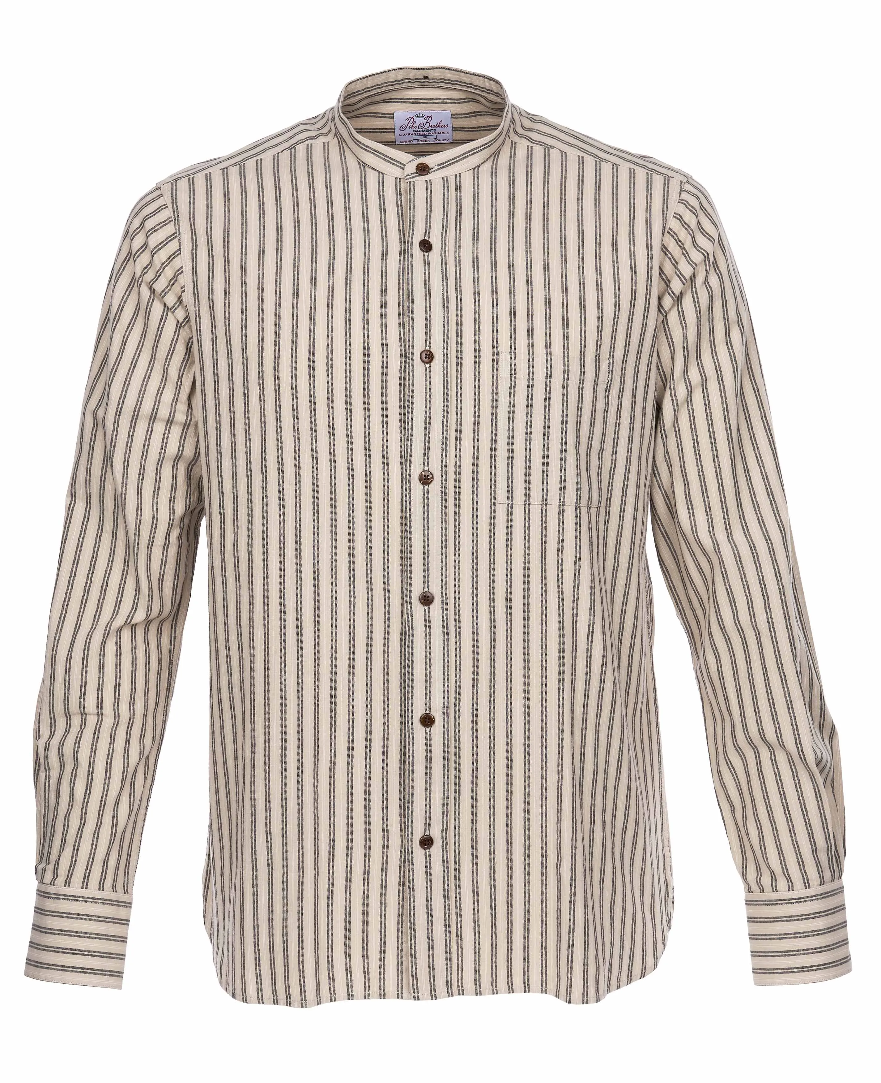 1923 Buccanoy Shirt Iwaki Grey - Pike Brothers