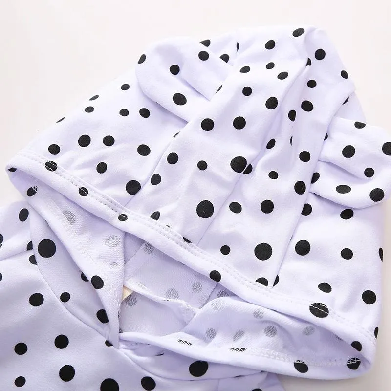 2-piece Polka Dot Hoodie & Pants for Baby