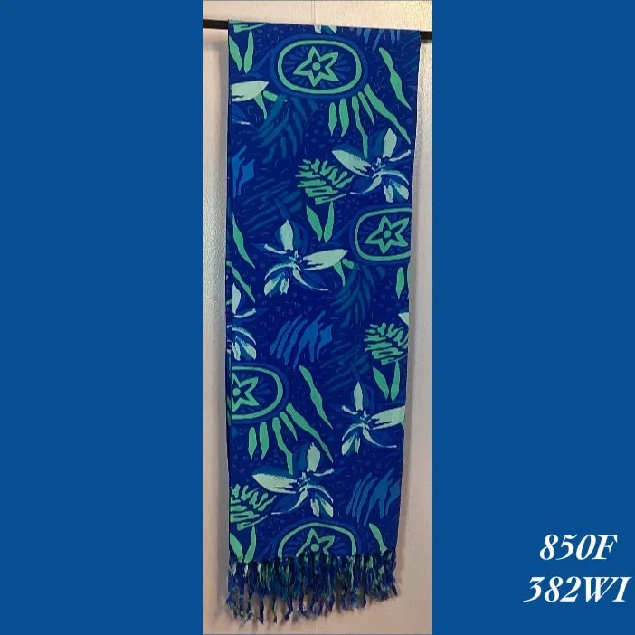 850F - 382W1 , Fringed scarf