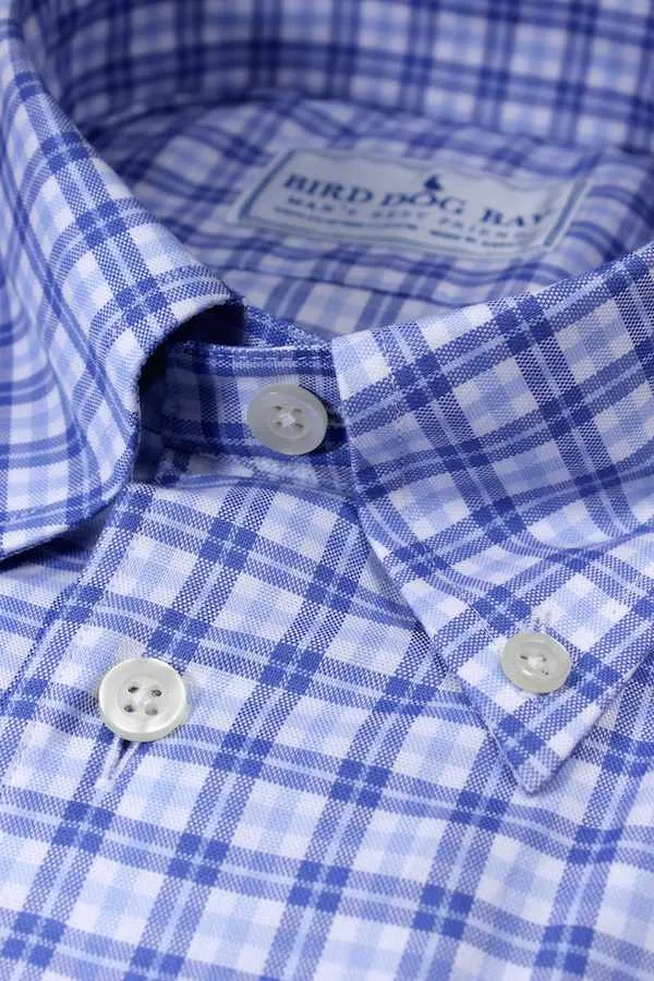 Aberdeen: Button Down Shirt - Blue/Blue