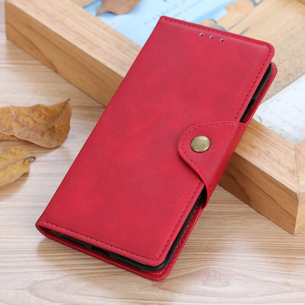 Alpha Motorola Moto E30 / E40 / E20 flip case - Red