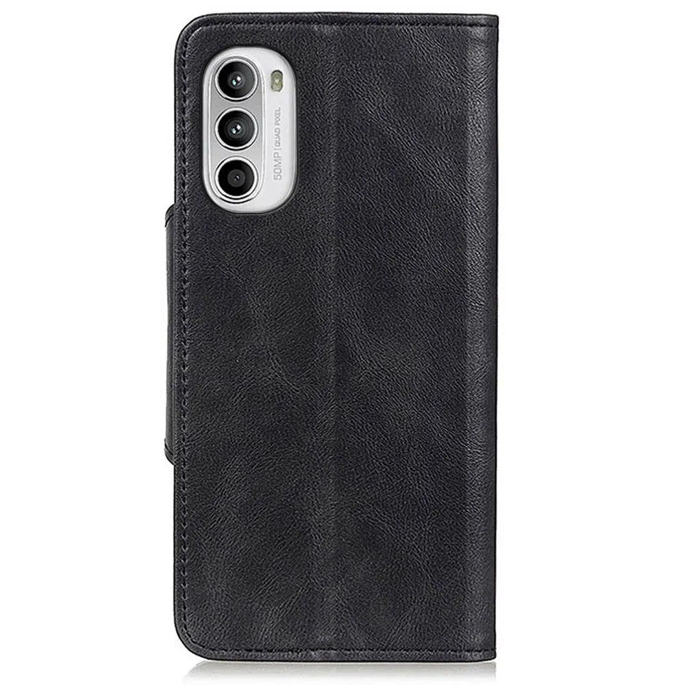 Alpha Motorola Moto G52 flip case - Black