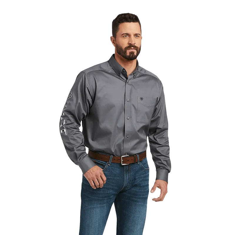 Ariat Men's Team Logo Twill Classic Fit Shirt