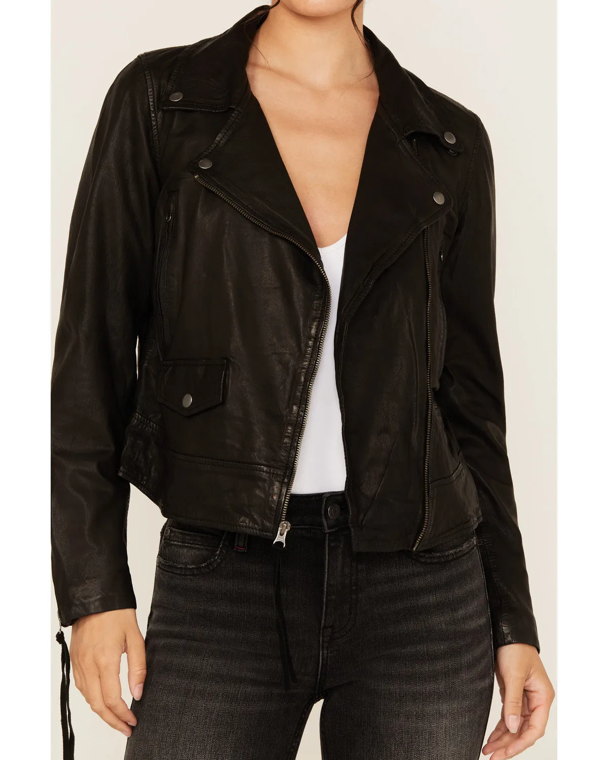 Ashton Leather Moto Jacket