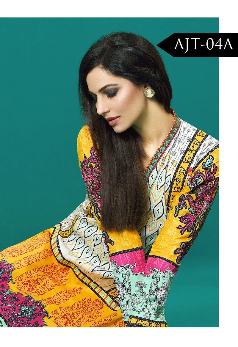 Asim Jofa Lawn Tunics Collection - AJT-4A