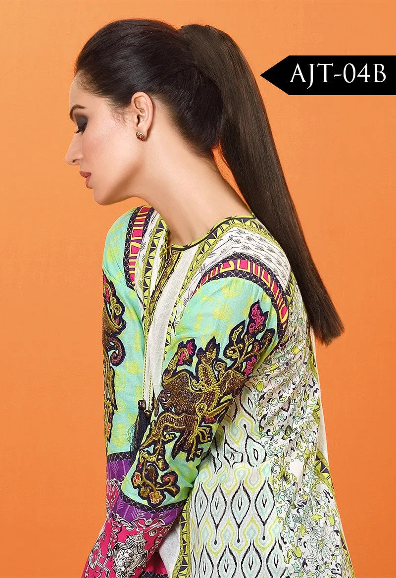 Asim Jofa Lawn Tunics Collection - AJT-4B