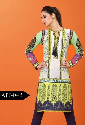 Asim Jofa Lawn Tunics Collection - AJT-4B