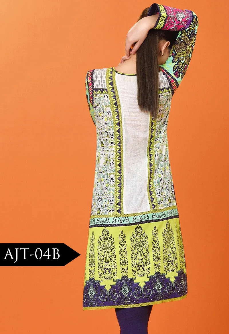 Asim Jofa Lawn Tunics Collection - AJT-4B