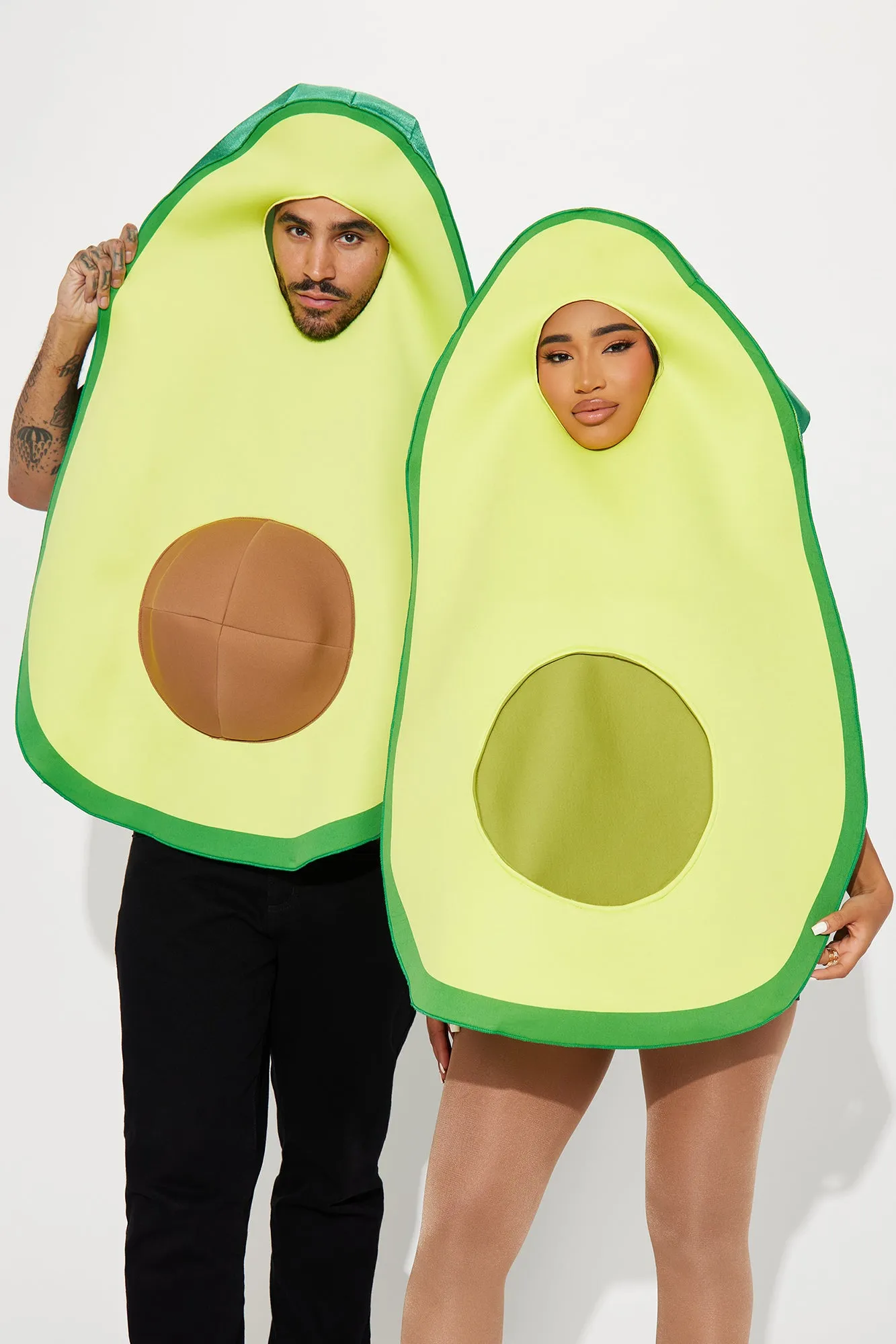 Avocado Tunic 2Pack Couple Costume Set - Green