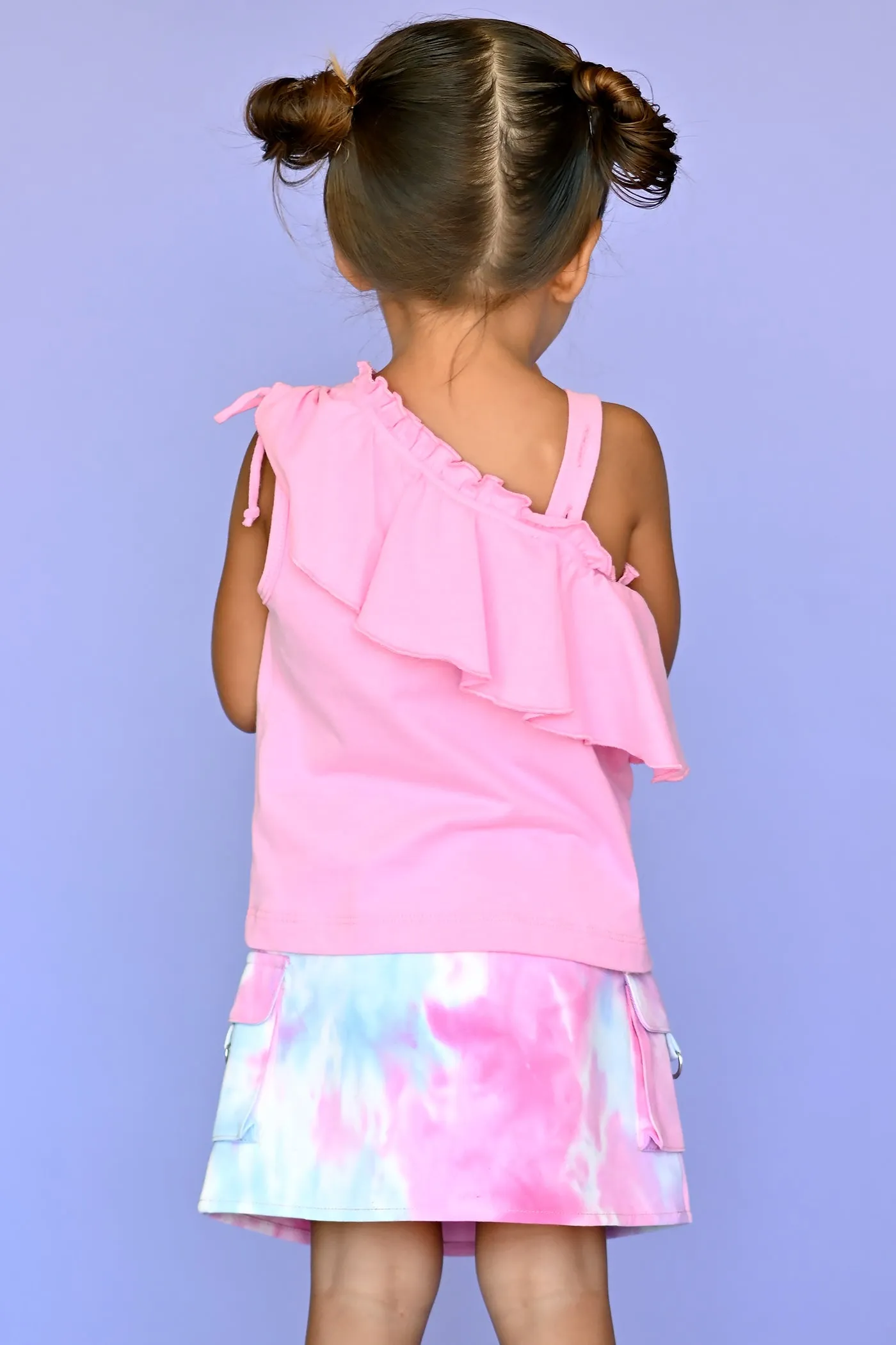 Baby Sara Pink Ruffle Shirt