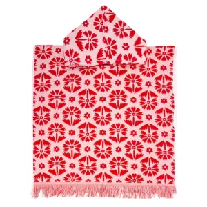 Bambury Flora Poppy Kids Poncho