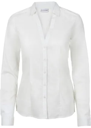 Bodyflirt stretch blouse, white