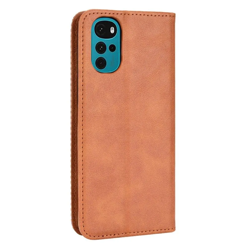 Bofink Vintage Motorola Moto G22 leather case - Brown