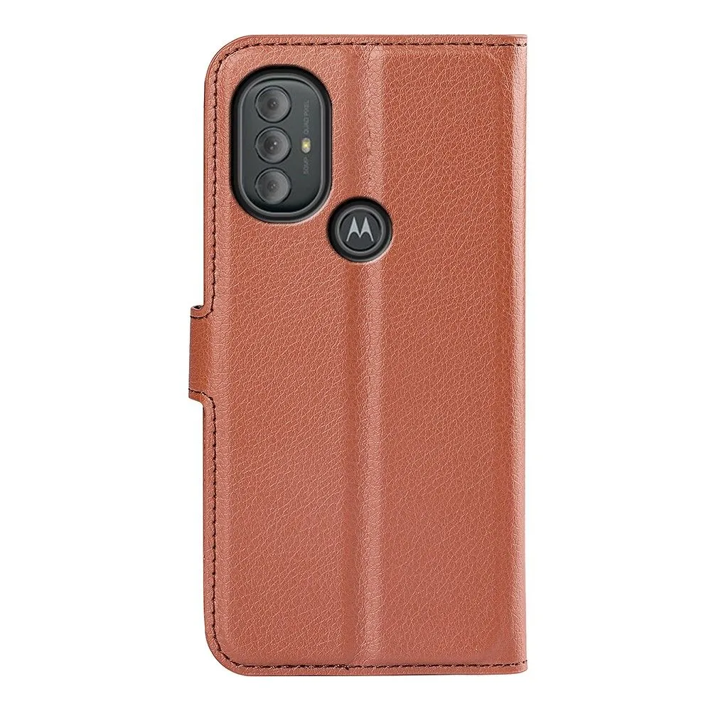 Classic Motorola Moto G Power (2022) flip case - Brown