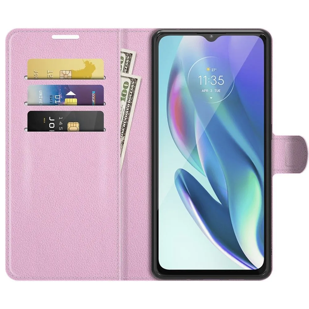 Classic Motorola Moto G50 5G flip case - Pink