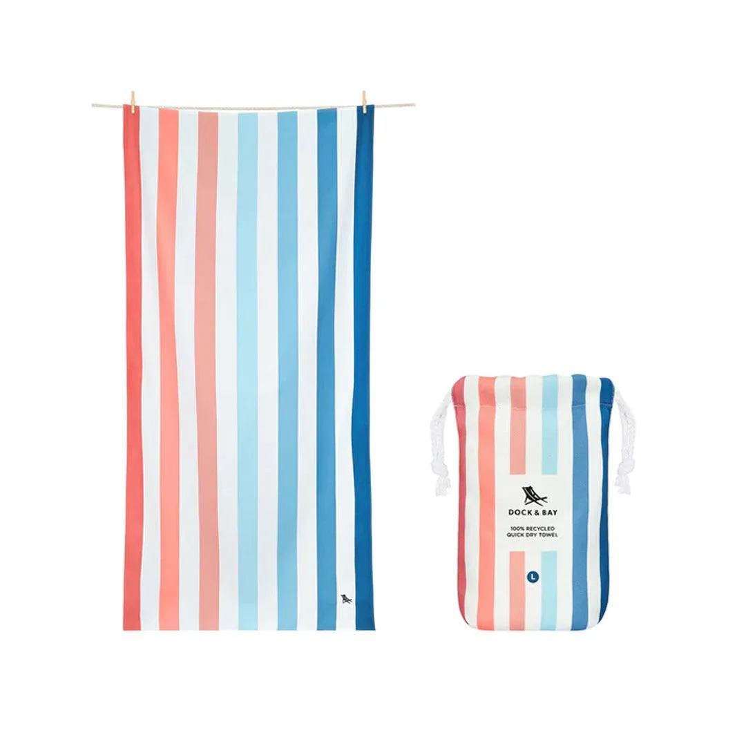 Dock & Bay Beach Towel - Sand to Sea