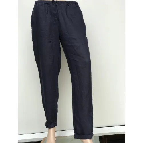 Dolma Slim Cut Linen Pants