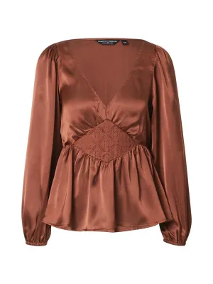 Dorothy Perkins blouse, chocolate