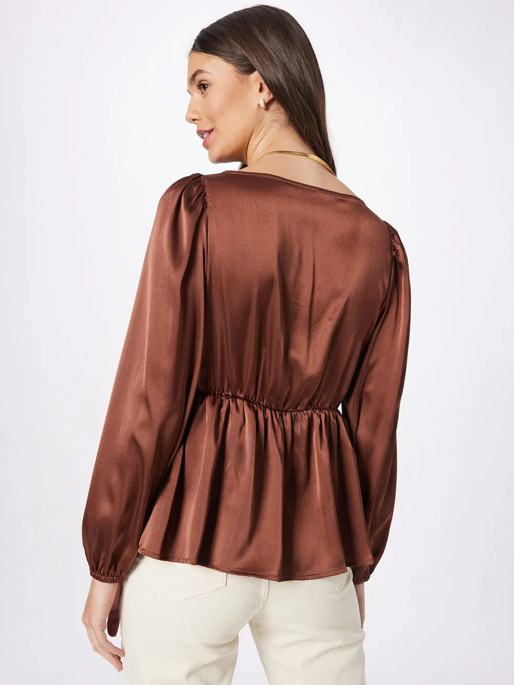 Dorothy Perkins blouse, chocolate