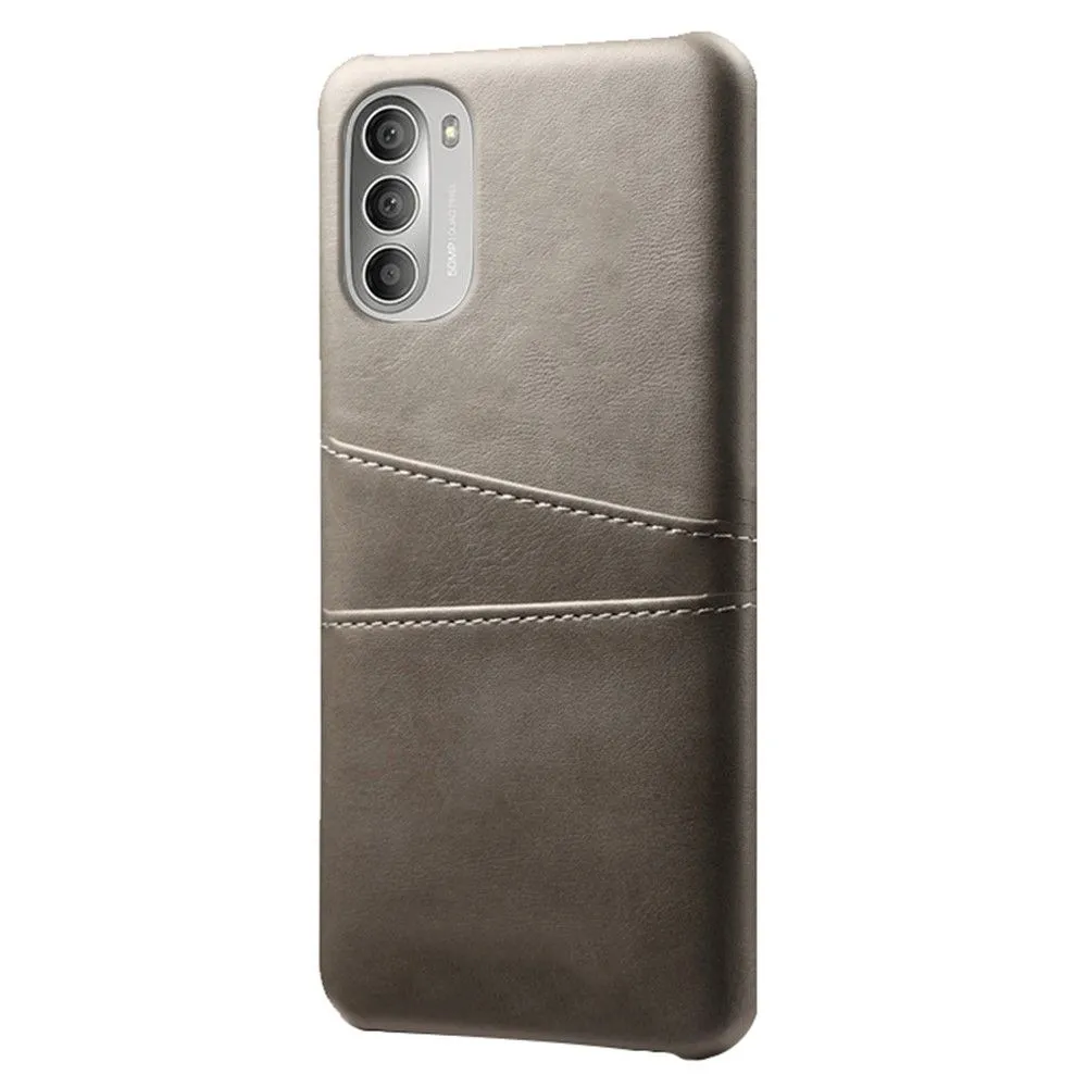 Dual Card case - Motorola Moto G51 5G - Grey