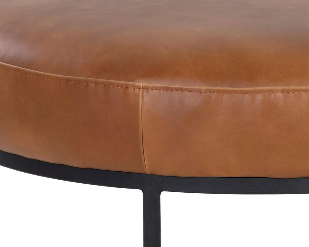 Elgin Ottoman, Tobacco Tan