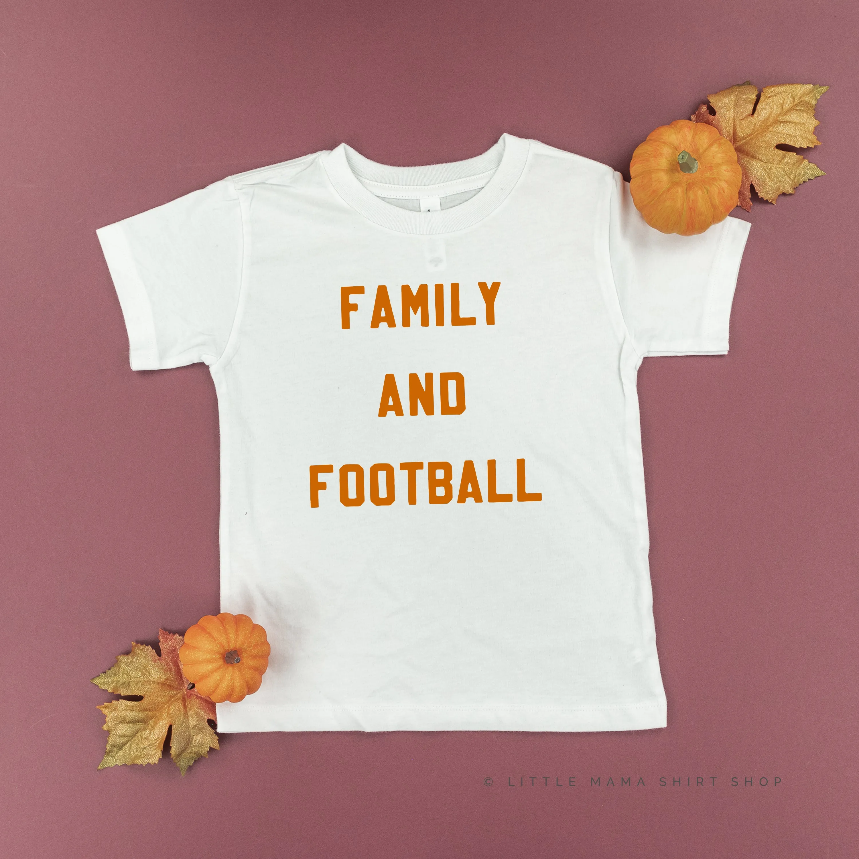 Family and Football - Short Sleeve Child Shirt