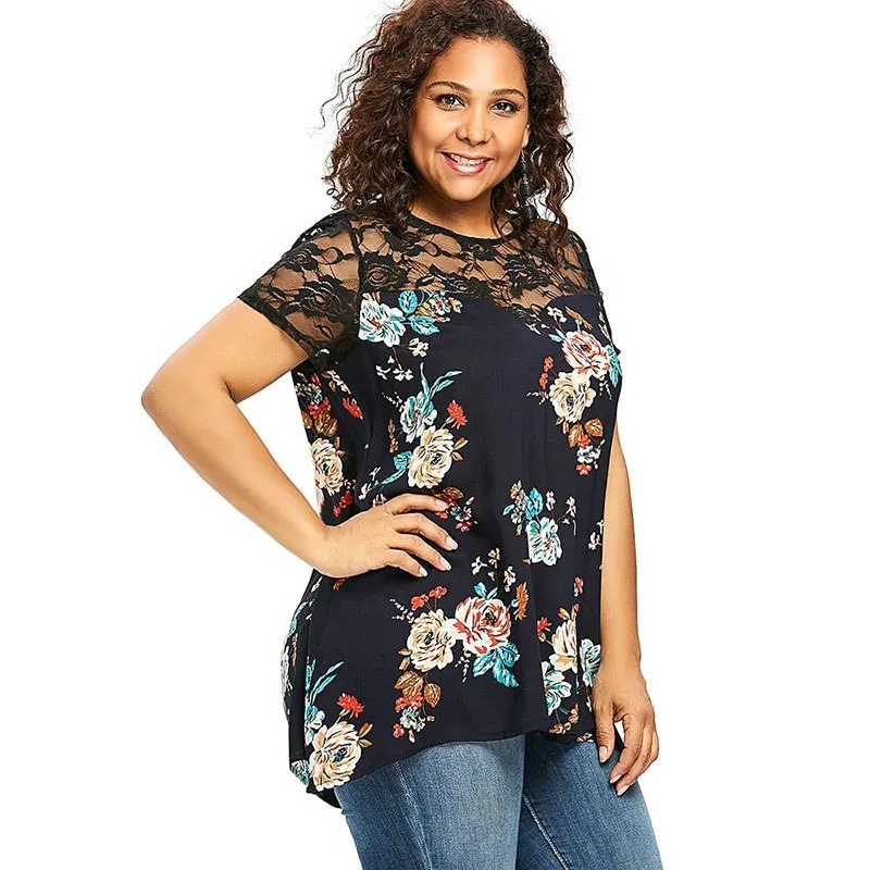 Floral Flower Print Blouses