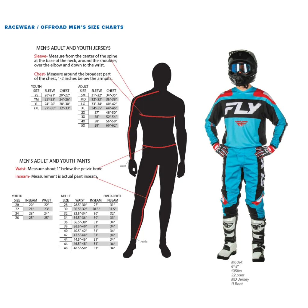 Fly Racing 2025 Kinetic Center Pants