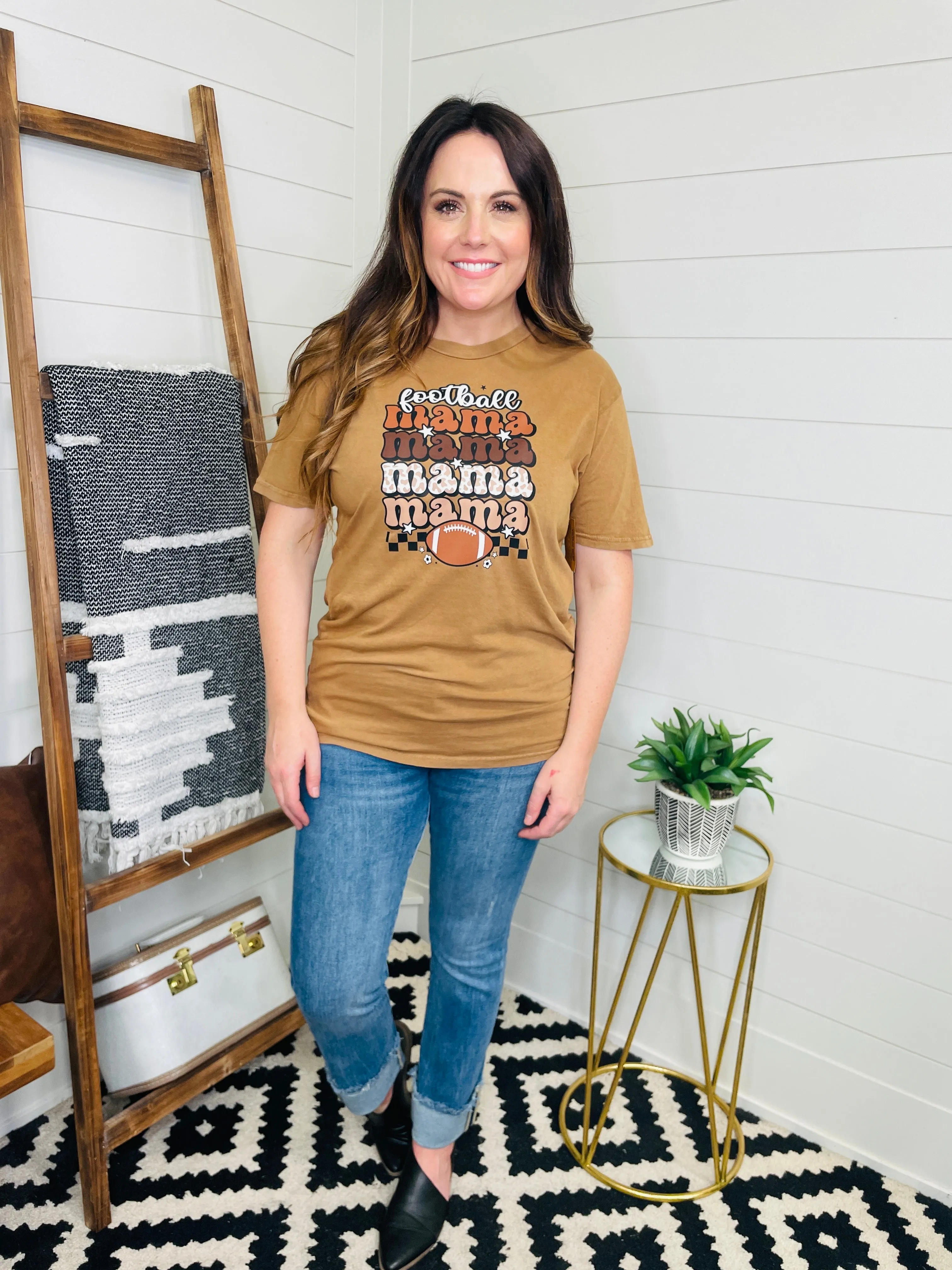 Football Mama Graphic Tee