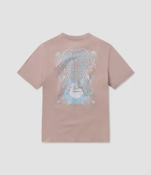 Gone Electric Tee SS - Mauve Shadows