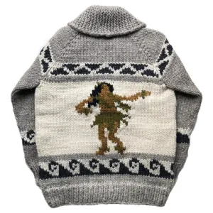 Granted Hula Girl Chunky Knit- Lt Grey