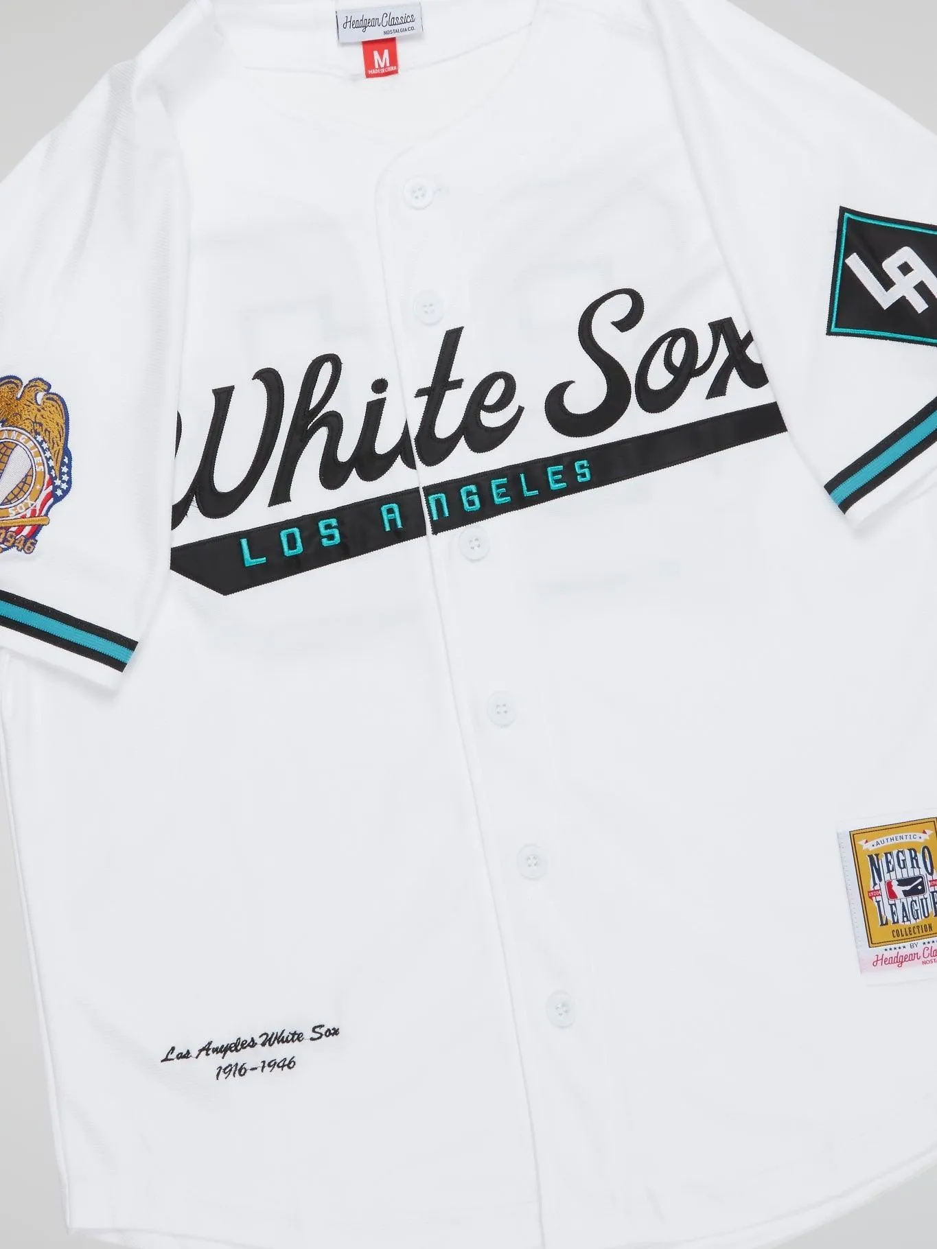 Headgear - Los Angeles White Sox Button Down Jersey