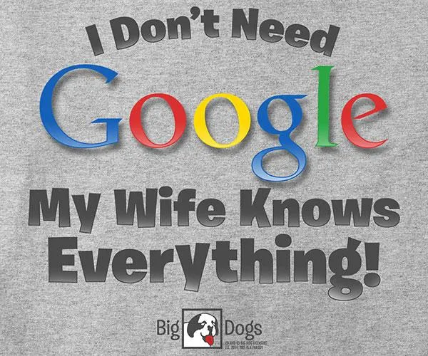 I Do Not Need Google T-Shirt