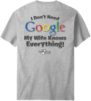 I Do Not Need Google T-Shirt