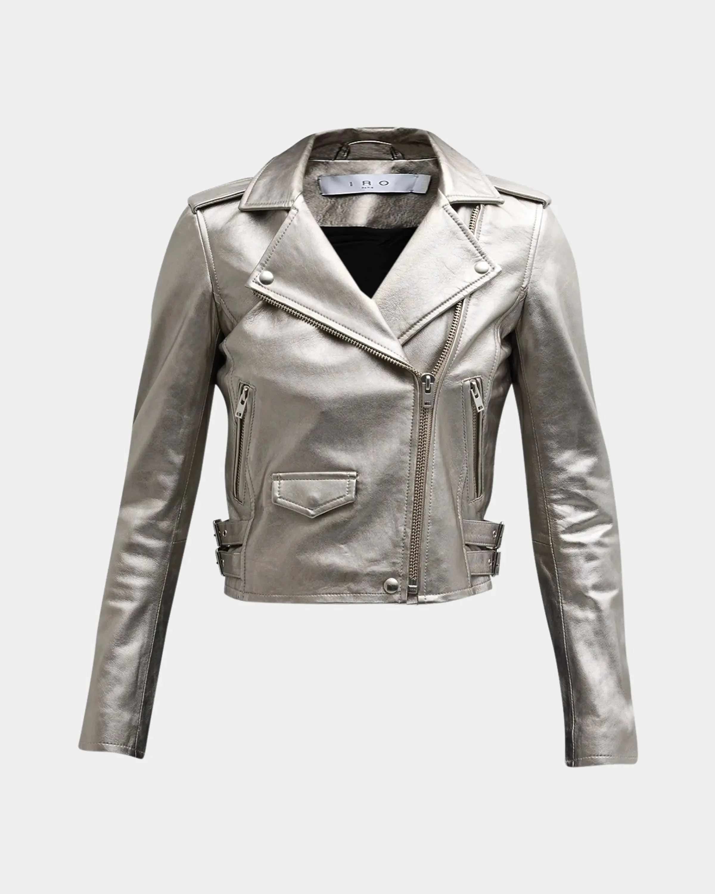 Iro Ashville Leather Jacket Golden Brown