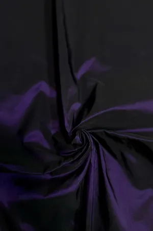 Italian Poly Taffeta Metallic Purple