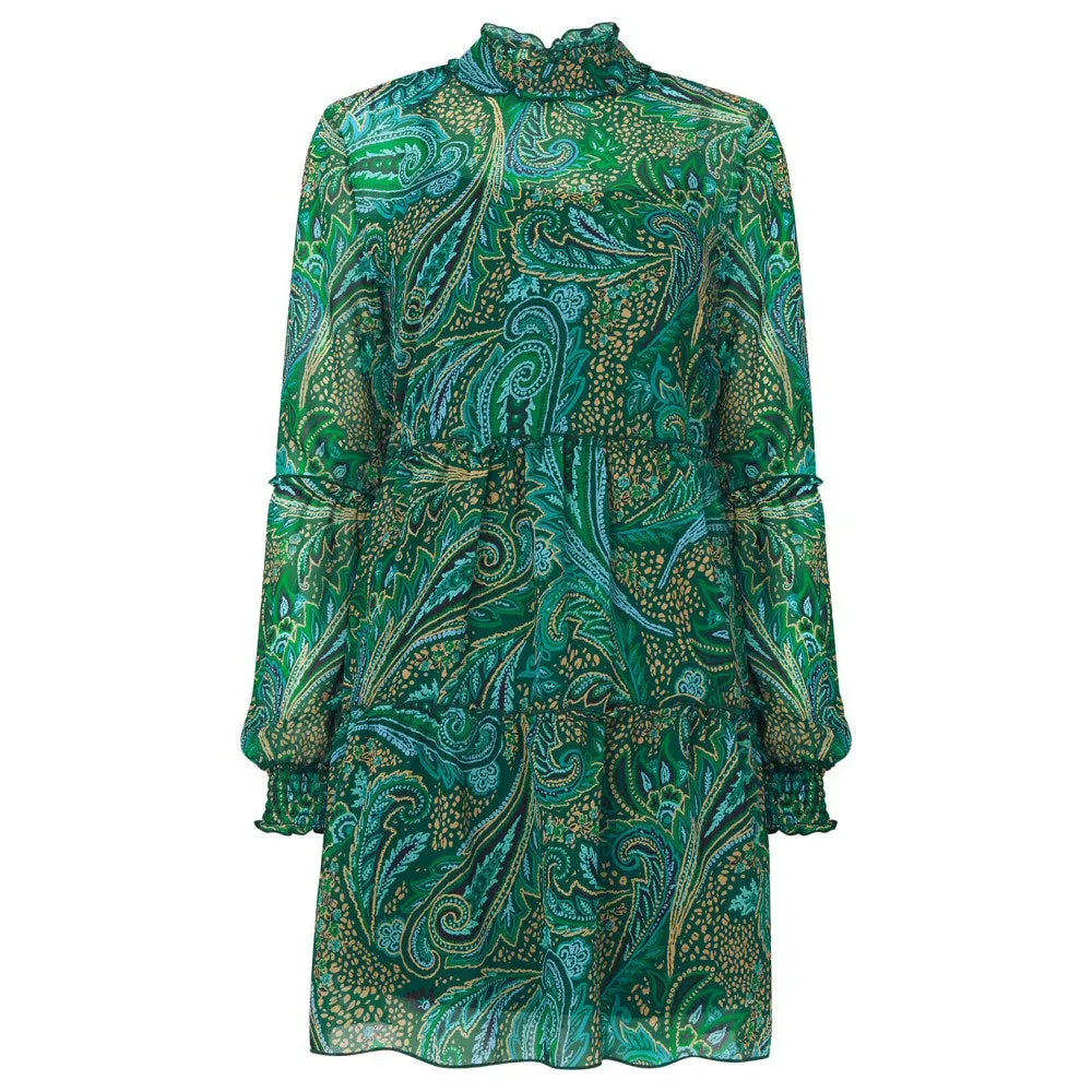 Joe Browns 10 Green Paisley Promise Tunic Dress