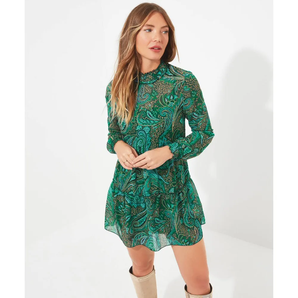 Joe Browns 10 Green Paisley Promise Tunic Dress