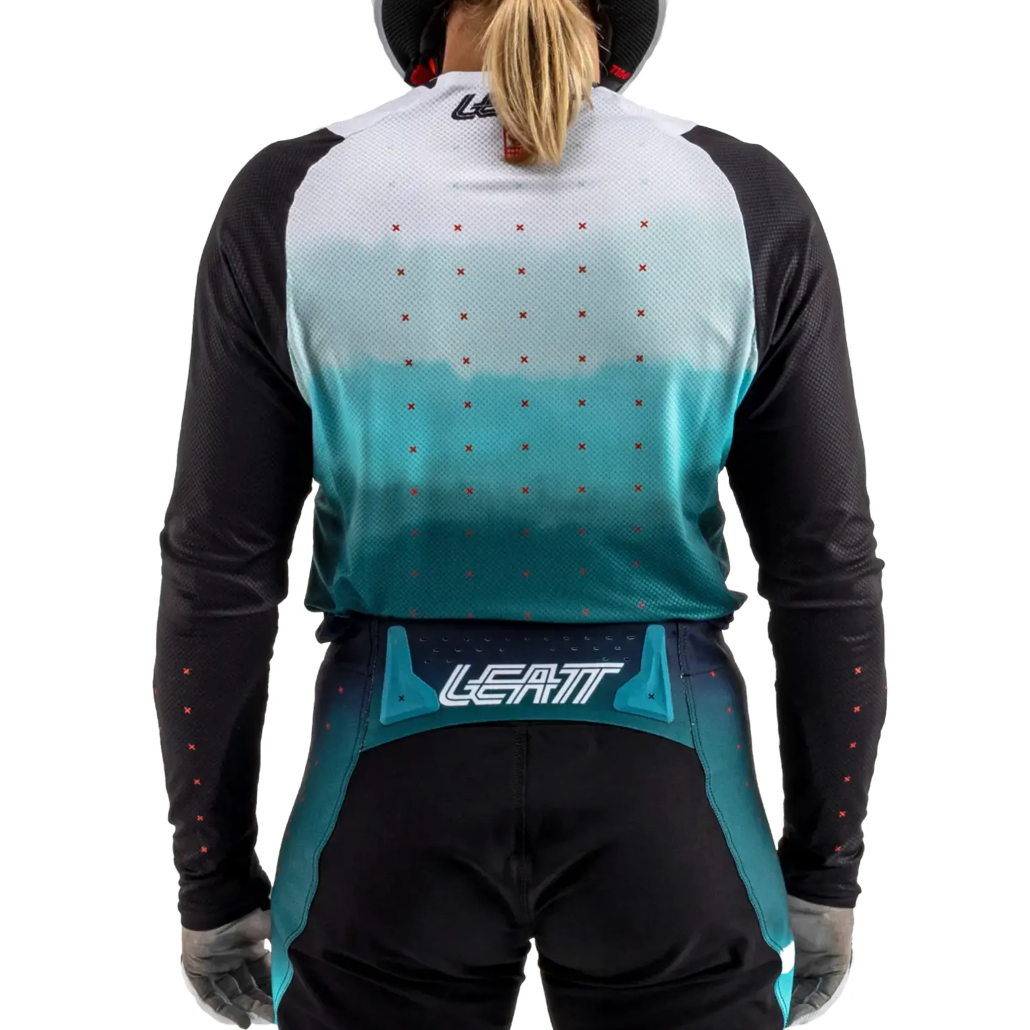 Leatt Women's Moto 4.5 Combo (Marine)