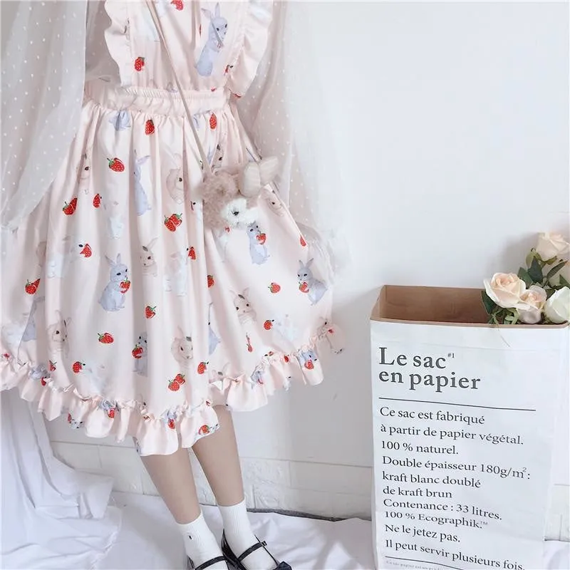 Little Bun Suspender Dress