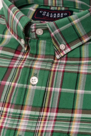 Marion: Brookline Button Down Shirt - Green