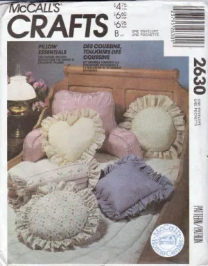 McCall's Crafts 2630 Decorative Pillow Sewing Pattern