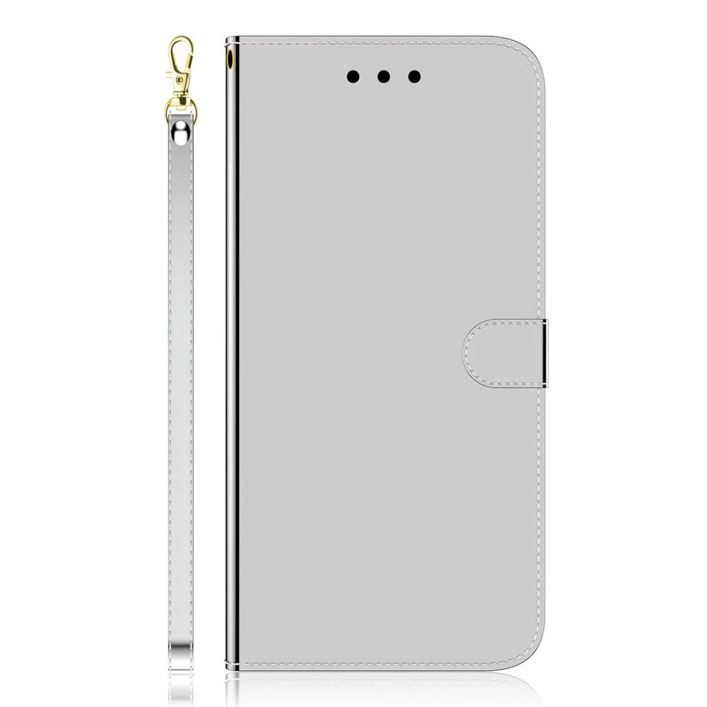 Mirror Motorola Moto G50 5G flip case - Silver