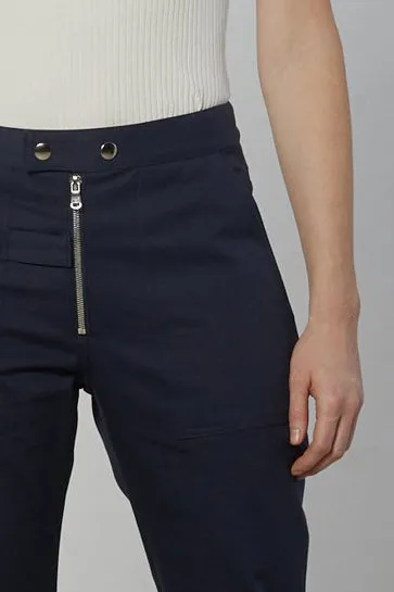 Moto Pants - Navy