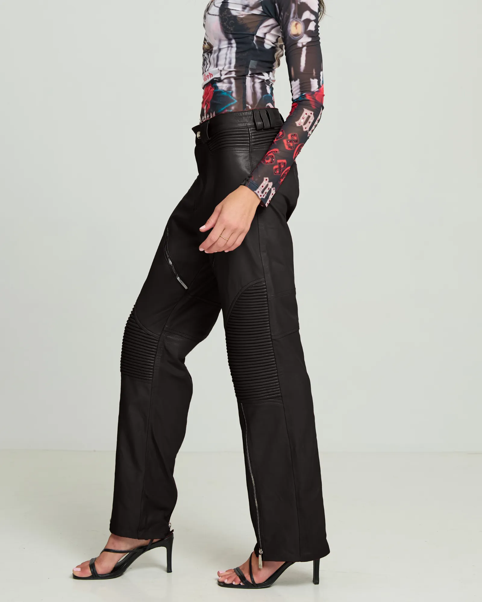 Moto Zipper Pant