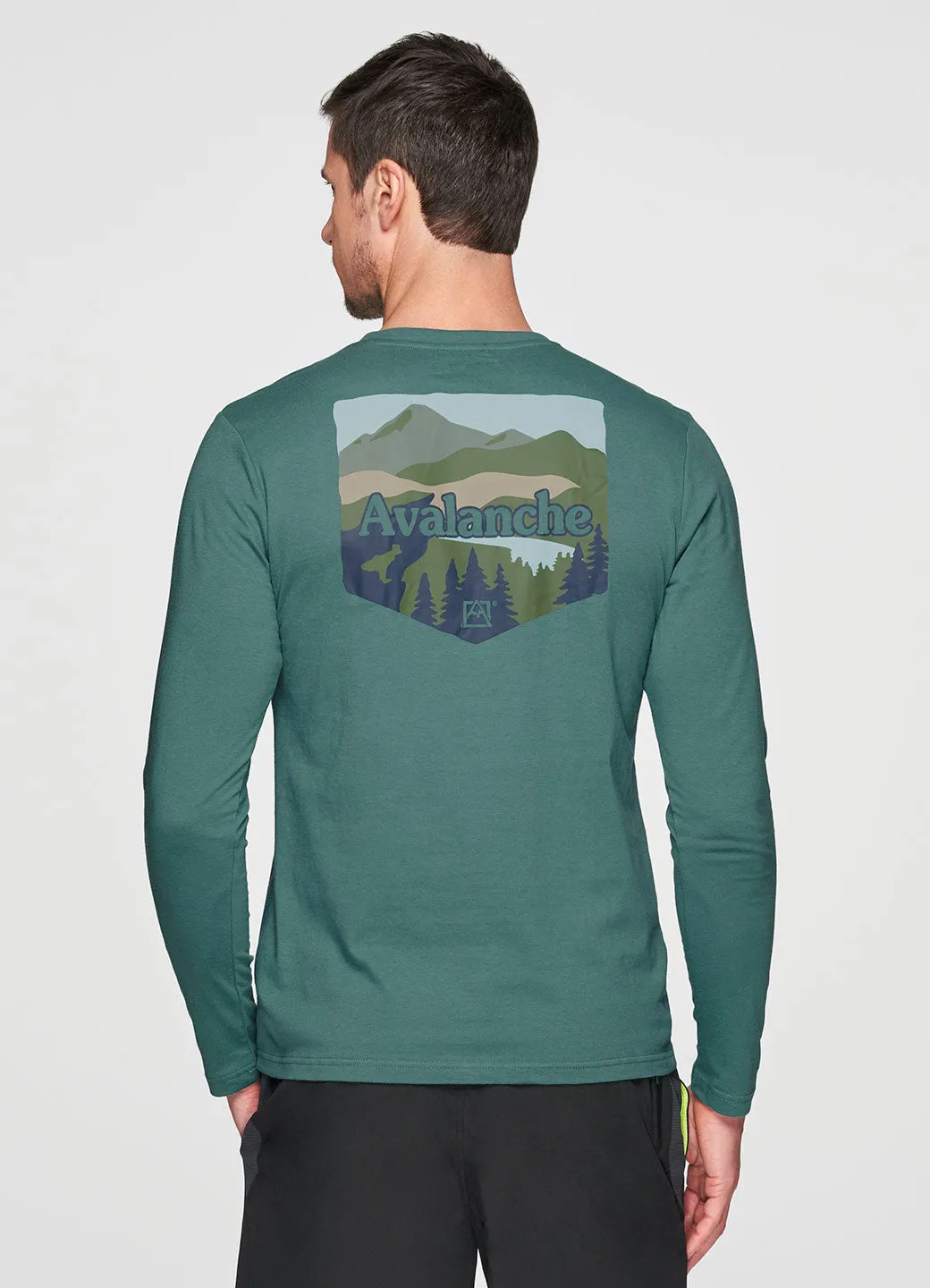 Mountaineer Graphic Logo Long Sleeve Tee