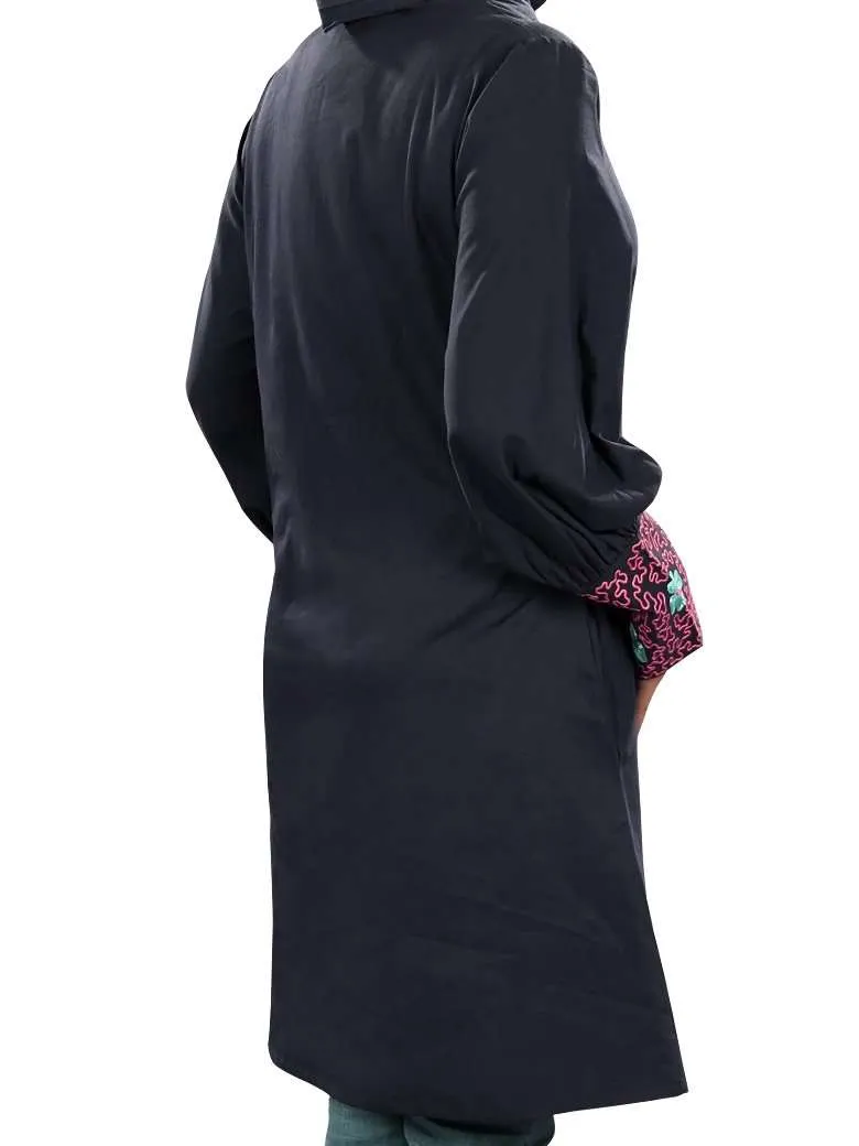 Najat Blue Cotton Tunic