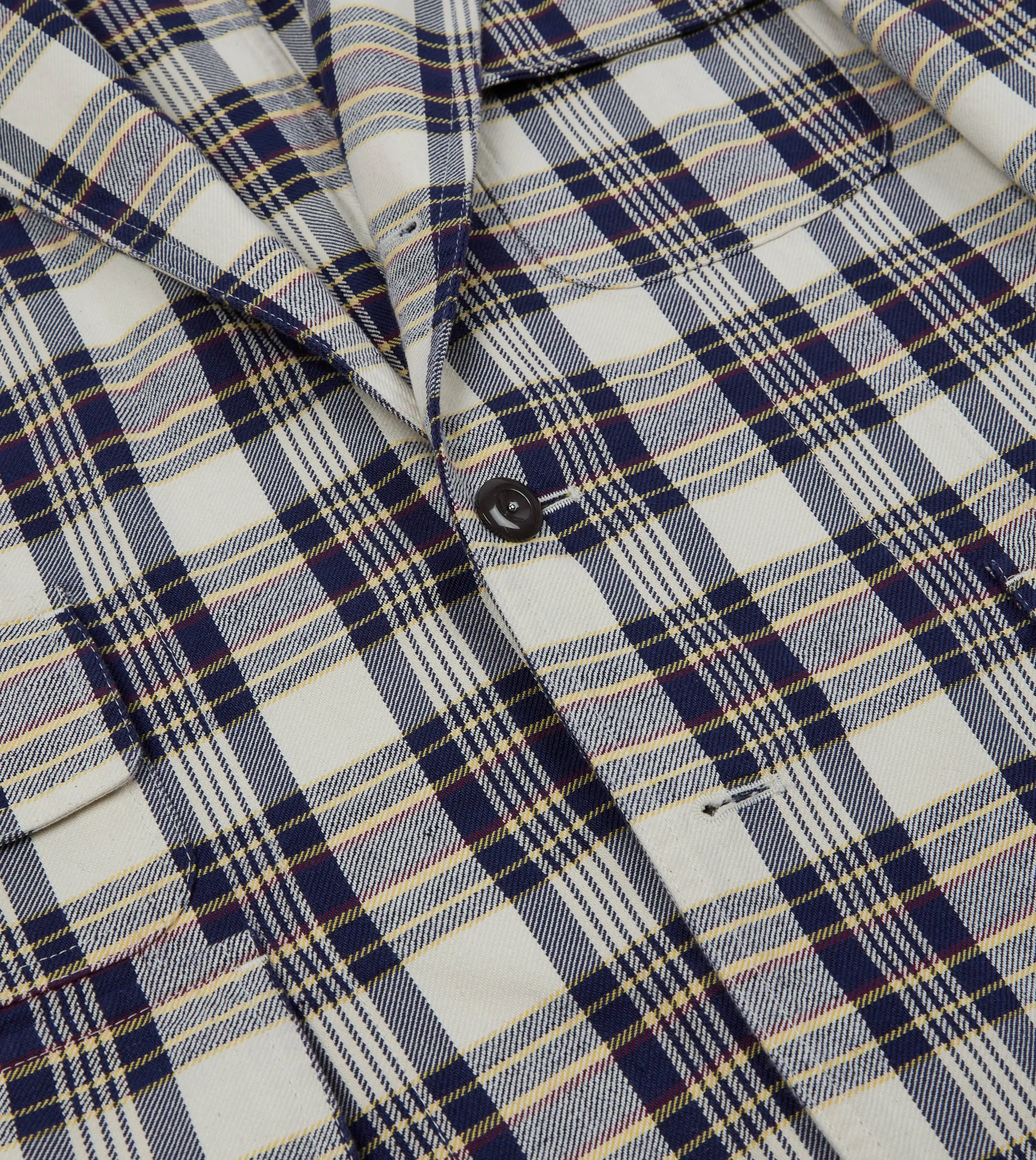 Navy Madras Check Games Blazer Mk. IV