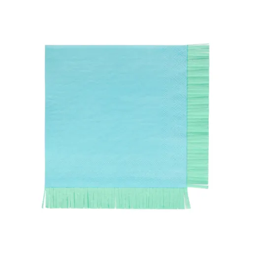 Neon Fringe Large Napkins