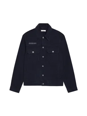 Nettle Denim Jacket—black